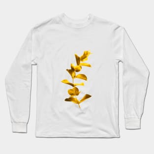 Beautiful Golden Leaf Long Sleeve T-Shirt